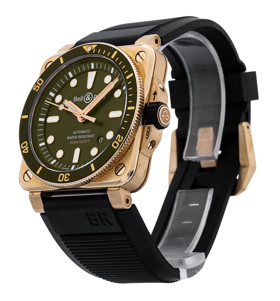 Bell and Ross BR03-92 BR0392-D-G-BR/SCA